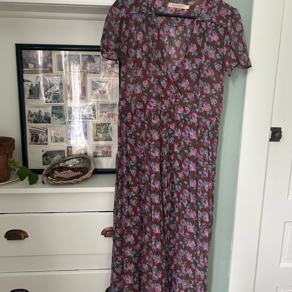 Floral V-Neck Dress